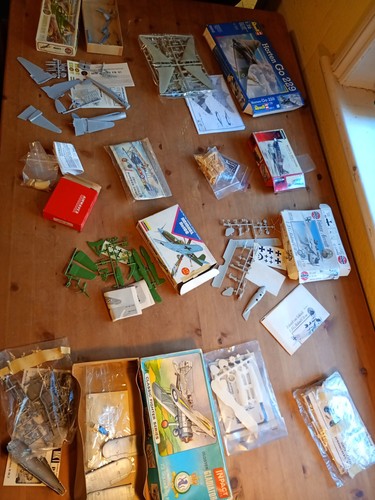 Collection plastic model kits - collection,