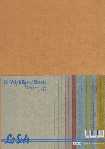 Lesuh mix backing paper - a4,