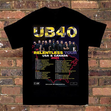 UB40 Relentless Tour Tour 2025 T SHIRT Full Size S-5XL