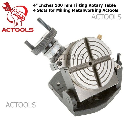 Precision tilting rotary table - tilting,