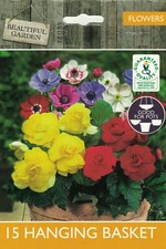 15 HANGING BASKET BULBS garden
