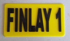 Little Tikes REAR Number Plate
