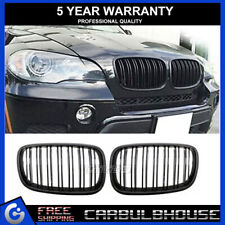Glossy Black Kidney Front Grille Grill for BMW X5 X6 E70 E71 2008-2013 M-Sport