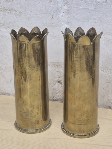 Ww1 trench art shell - ww1,