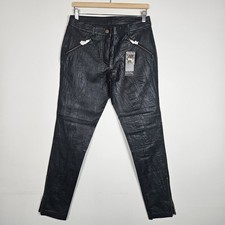 Real Leather Trousers Women's