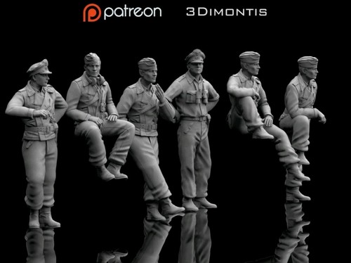 German tank crew ww2 - tank,