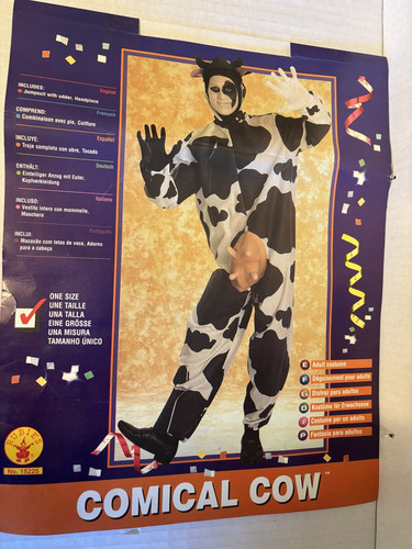 Comical cow costume - cow,