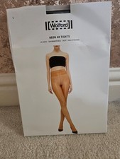 WOLFORD NEON 40 TIGHTS NEARLY BLACK SIZE LARGE UNOPENED NEW
