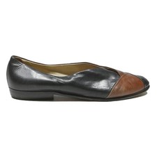 BALLY Womens Leather Two Tone