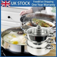 28cm 3 Tier Steam Cooker