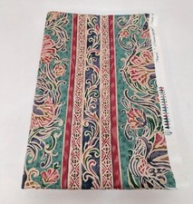 Crowson Fabric 'Ameria' Floral & Vertical Stripe 6.2m(L) x 145cm(W)