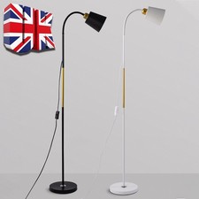 Adjustable Standard Floor Lamp Living Room Reading Light Free Standing Lighting