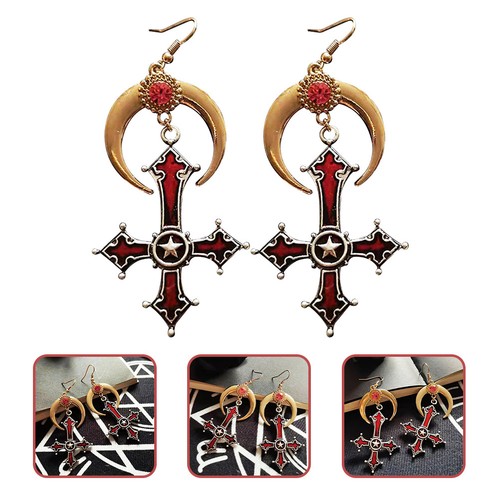 Lightweight gothic earrings - gothic,