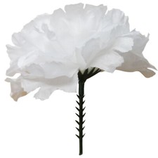 Carnation Picks Artificial Corsage Pick Florist Funeral Tribute Flower UK SELLER