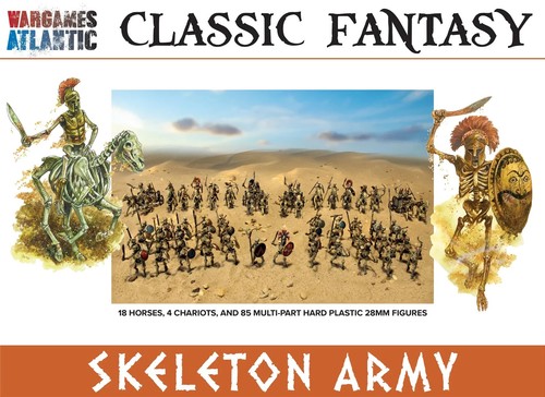 Skeleton army wargames - army,