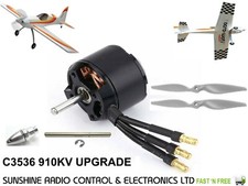 RC ACRO WOT Foam-E Plane Brushless Motor Upgrade Kit C3536 910KV Electric Flight