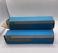 3 x THORN 240/250v 800W P2/13 Photographic Lamp Light Bulb Vintage Original Box
