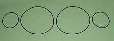 TRIUMPH SPITFIRE, GT6, VITESSE, instrument to dash panel seals (4)
