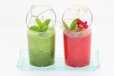 Plastic Cylinder Angle Glass