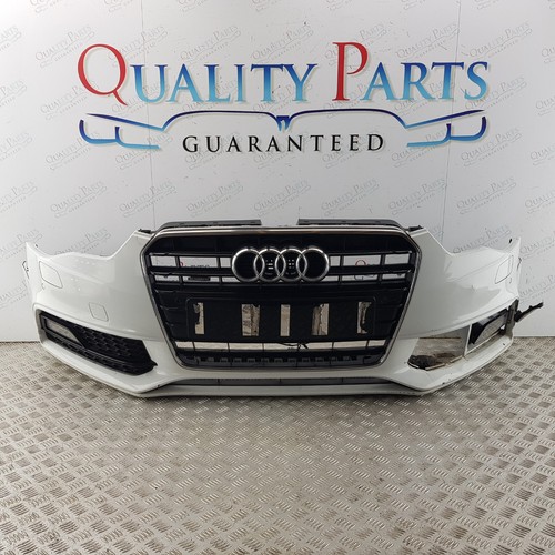 Audi front bumper white - audi,