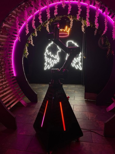 Glambot robotic photo booth