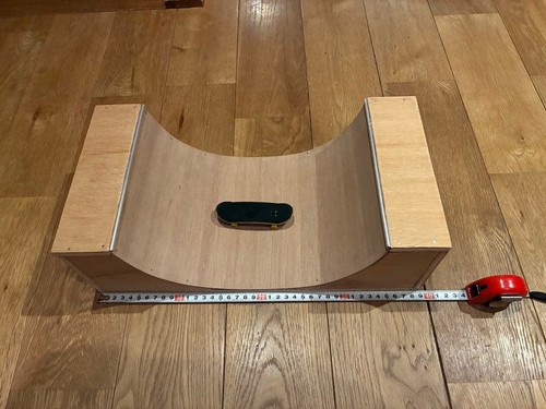 Wooden mini ramp with - wooden,