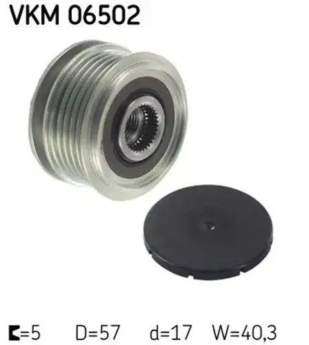 Alternator clutch pulley vkm - clutch,