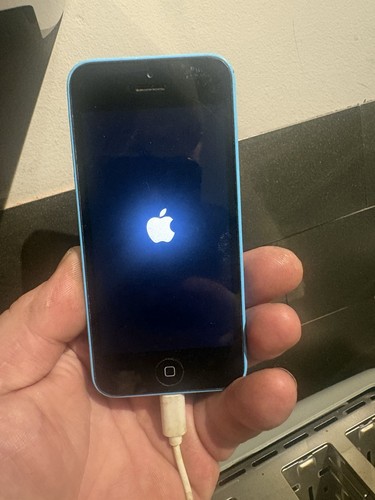Iphone blue untested parts - iphone,