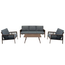 Jardí Aluminium 4 Piece Sofa