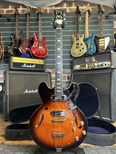 Peerless Songbird Sunburst Semi-Hollow Electric Guitar
