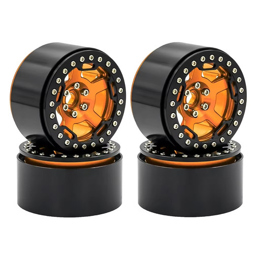 4pcs metal beadlock - 2.2", wheel