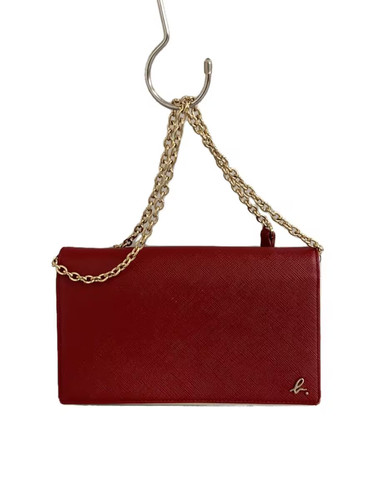 Agnes shoulder bag red - b.,