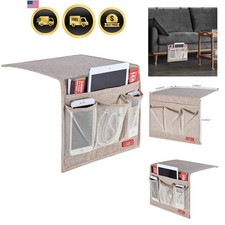 Linen 4 Pockets Bedside Caddy