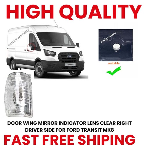 Door wing mirror - mirror, indicator