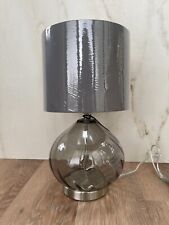 Next Smoke Grey Freya Table Lamp