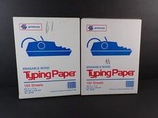Erasable Bond Typewriter Paper