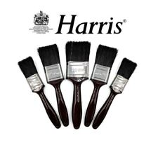 Harris 5 Piece Paint Brush Set Professional Decorating Pure Bristle DIY Brushes