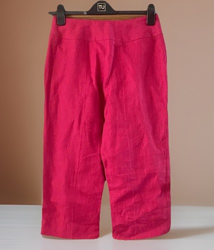 Kaliko cropped pink linen - kaliko,