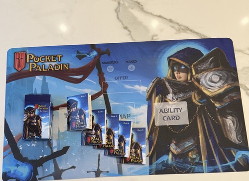New pocket paladin - playmat, +