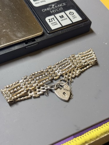 Vintage sterling silver gate - sterling,