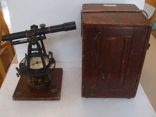 Antique buff transit - buff,