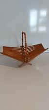 Vintage Folding Wooden Bamboo