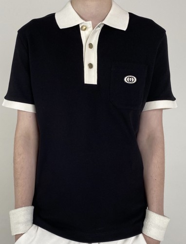 Gucci black embroidered - gucci, gg
