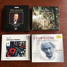 4x Classical CD Box Sets - Brahms, Borodin, Celibidache - Chamber Music