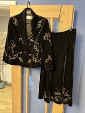 Minuet velvet skirt jacket - minuet,