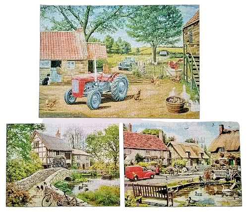 Out the country jigsaw - the,