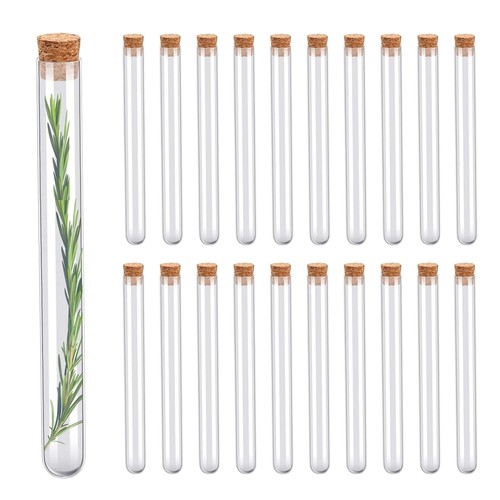 20pc transparent plastic test - 20pc,