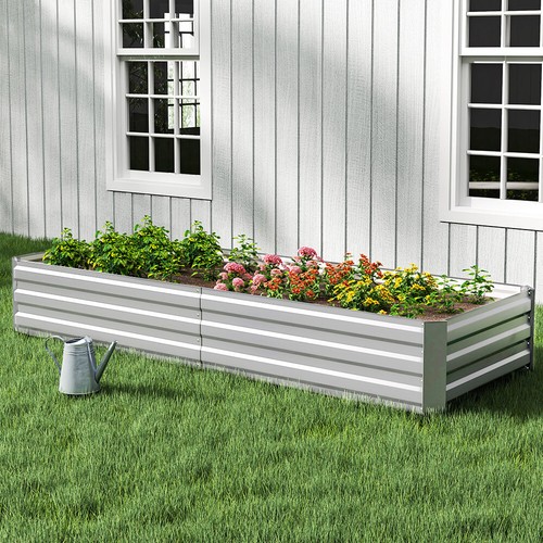 Garden raised bed galvanised - bed,