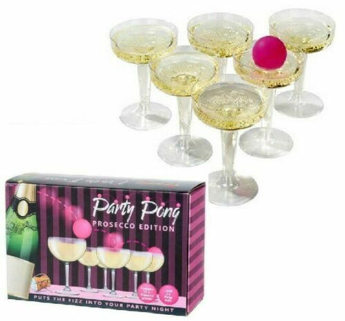 Prosecco pong drinking - pong, ball