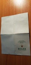 Rolex cronometer certificate - rolex,